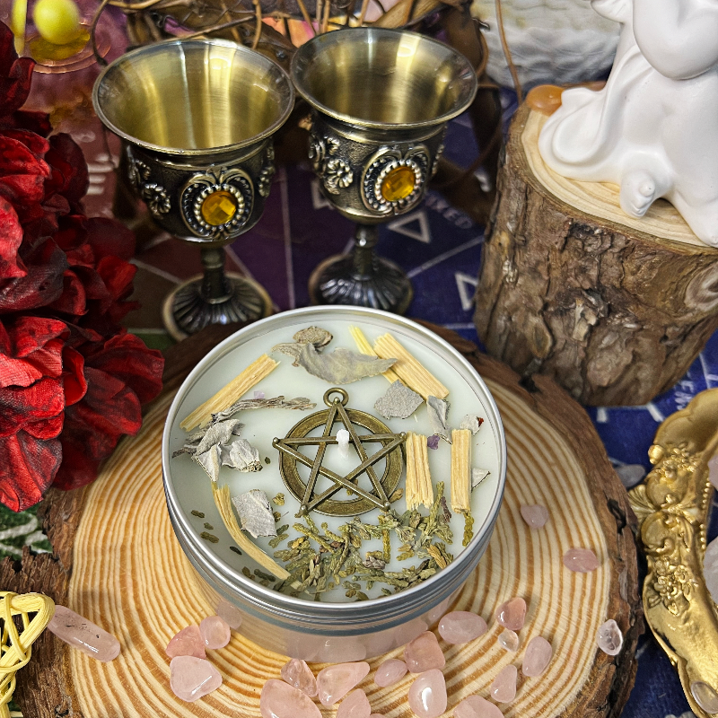 Velas hechas a mano original vela de escritorio interior antera piedra crudo regalo de cumpleaños atmósfera vela de curación