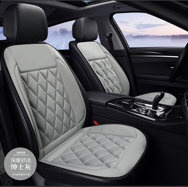 Car heated seat cushion, electric heating pad for car seats, universal winter new model, 12V/24V seat cushion