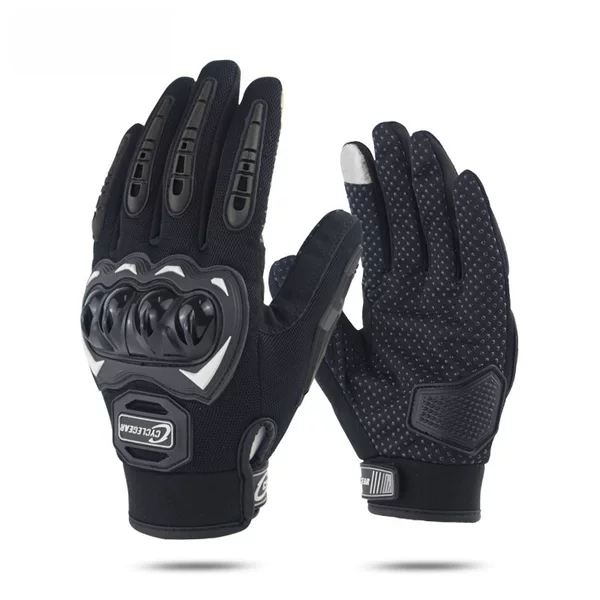 Motorcycle gloves Knight non-slip full finger gloves racing off-road riding electric car touch screen gloves CG666