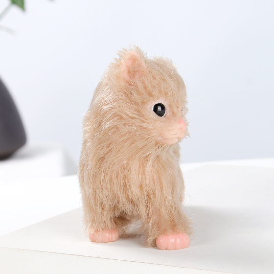 Dongguan factory foreign trade hot silicone simulation animal static model decompression play house juvenile farm toys