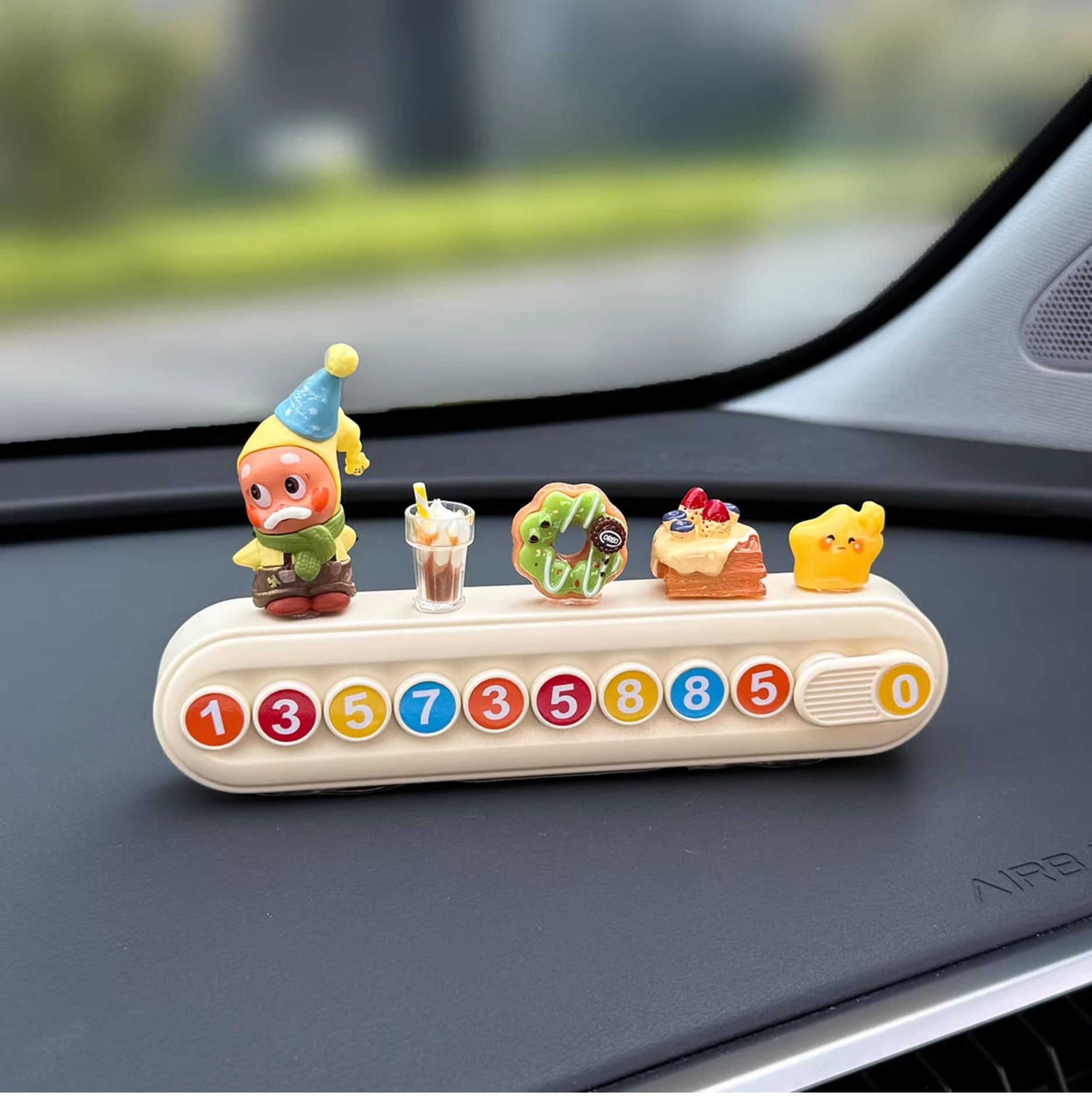 Temporary Parking Number Plate with Star Design for Car, Creative 2026 New Model with a High-End Feel for Women