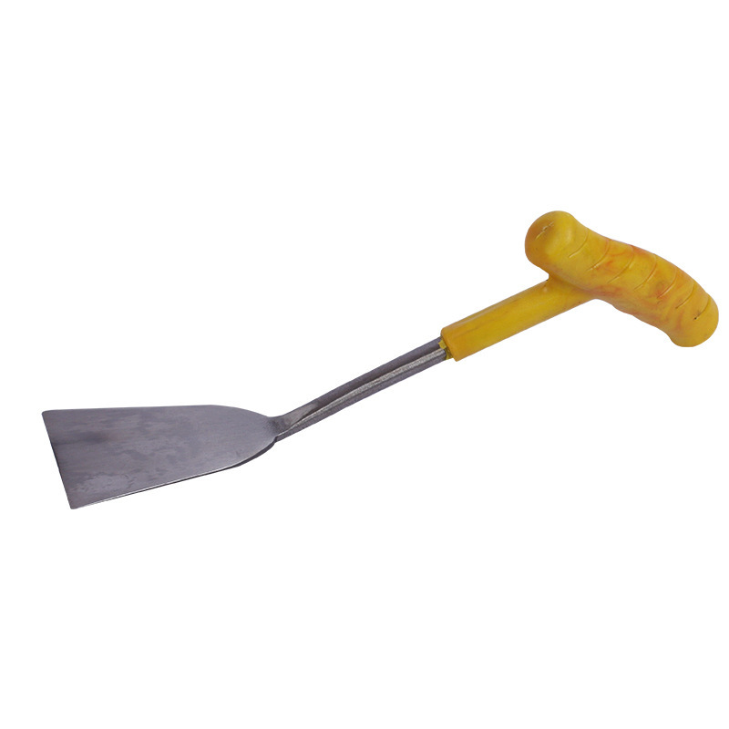 플라스틱 단색 손잡이 6 점 삽