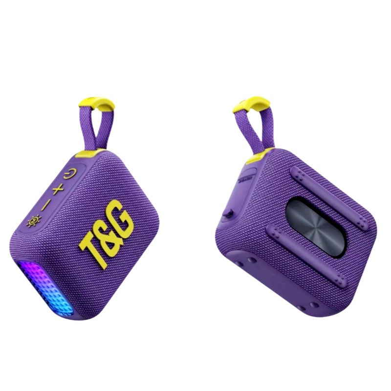 2025 nuevo TG445mini altavoz Bluetooth tela portátil para exteriores altavoz Bluetooth pequeño cañón de acero pequeño altavoz Bluetooth