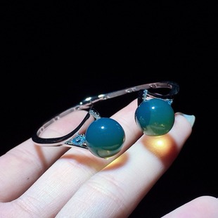 12mm Mexican Lamper Seiko Inlaid S925 Silver Bracelet Natural Topaz Shenzhen Lamper Source Factory
