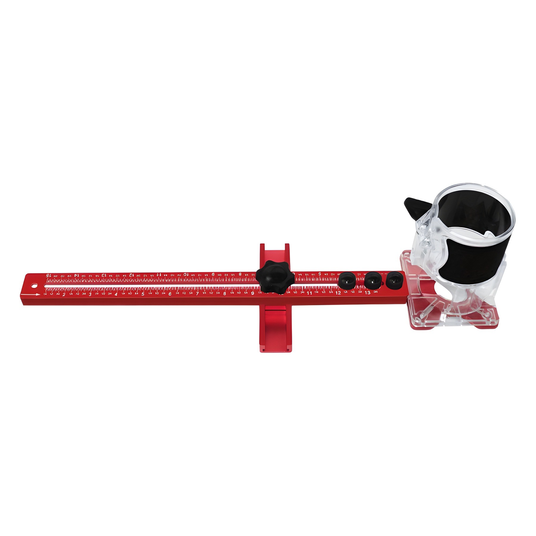 Herramienta de ranura ajustable para carpintería de corte de bordes y fresado redondo de aleación de aluminio británico