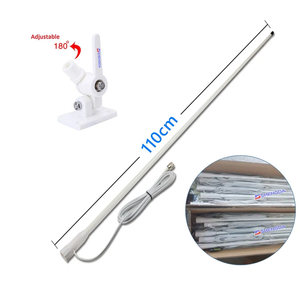 Marine Ais Antenna Ha-021 Vhf Antenna Ais Antenna with 7m Cables and Mounting Bracket for Yacht