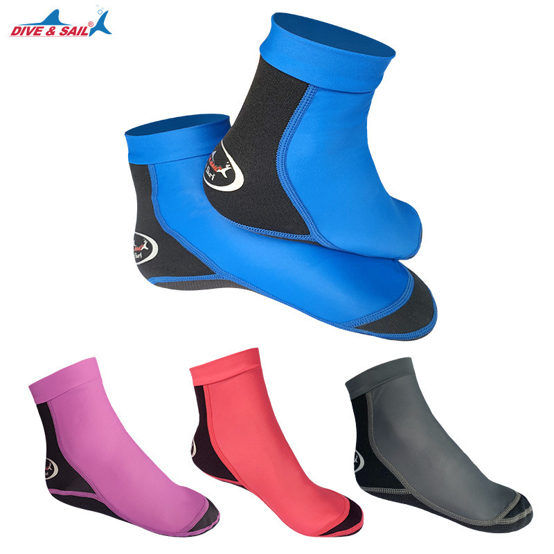 Manufacturer Wholesale New Model Snorkeling Socks for Men and Women, 1.5mm Neoprene Diving Socks, Lycra Non-Slip and Scratch-Resistant Beach Socks Manufacturer Wholesale New Model Snorkeling Socks for Men and Women, 1.5mm Neoprene Diving Socks, Lycra Non-Slip and Scratch-Resistant Beach Socks