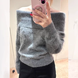 毛衣;女式针织衫;女式貂绒衫