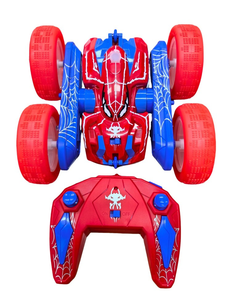 Cross-Border Doppelseitiges Spider Drift Stunt 2.4G Licht mit Spray Fernbedienung Schwingarm Spielzeugauto_voghion.com