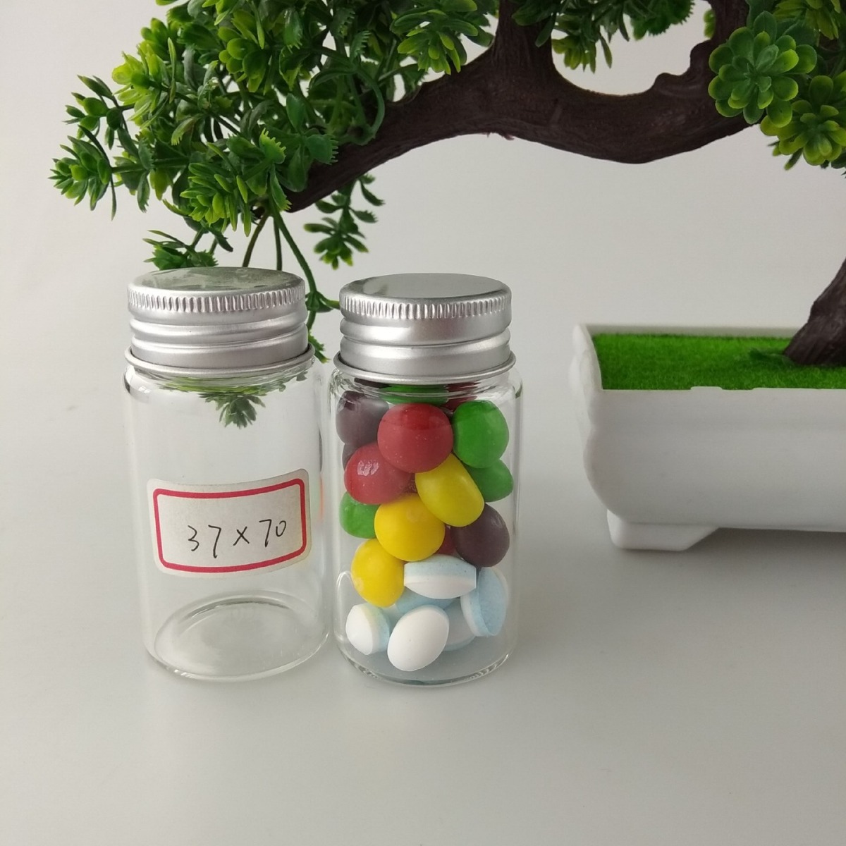 高清新管制瓶创新漂流瓶软木塞许愿瓶药材包装瓶玻璃分装瓶