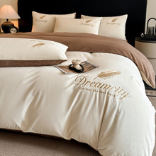 牛奶绒被套单件冬季加厚保暖单人褥子套水晶绒被罩150x200x230cm