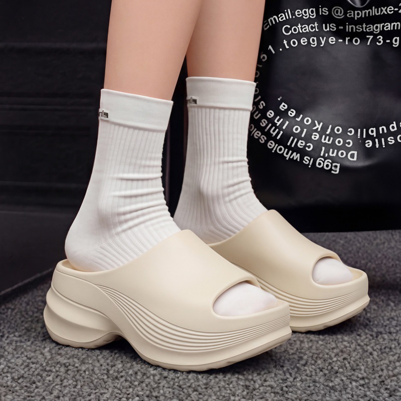 Damessandalen van topkwaliteit met dikke zool, antislip en geurwerend, geschikt voor buiten, model 2026, trendy en veelzijdig._voghion.com
