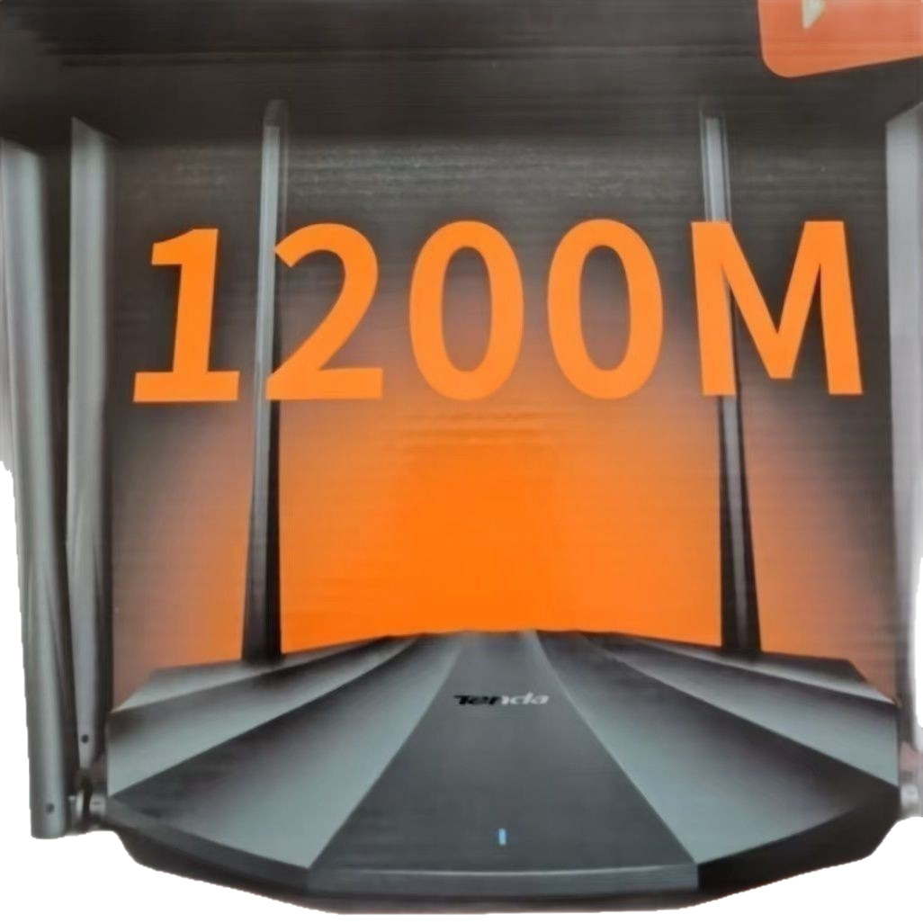 Tenda 1208 Hundred-Port Ac1200 Wireless Dual-Band High-Speed Gigabit Router Full Network Access