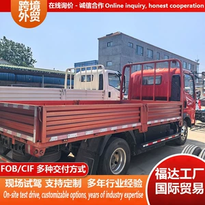 Manufacturer's cross-border HOWO Titan dump truck, light-duty truck for transporting soil and stone, road construction engineering truck