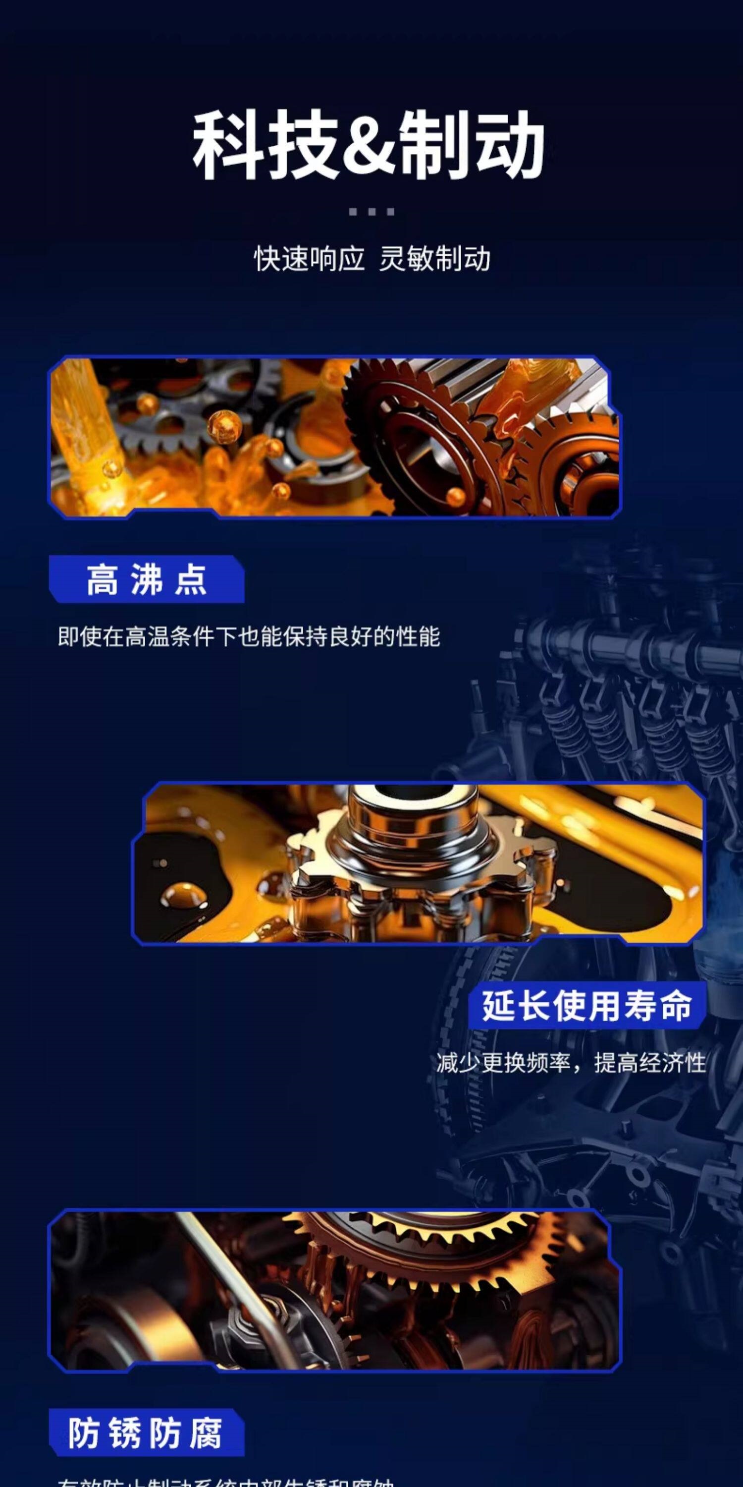 Ate Brake Fluid Typ200 Original Imported Fully Synthetic Motorcycle Clutch Racing Car Dot4 Brake Fluid