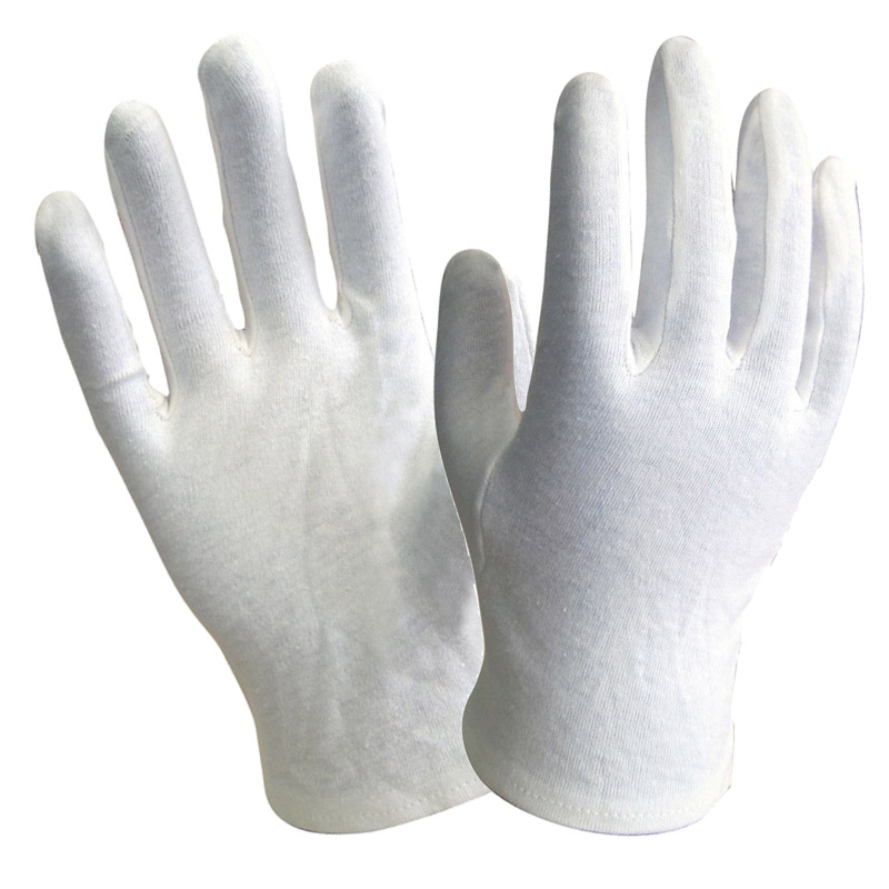 赛立特C49100白棉布劳保手套礼仪接待文玩司机代驾检阅检查