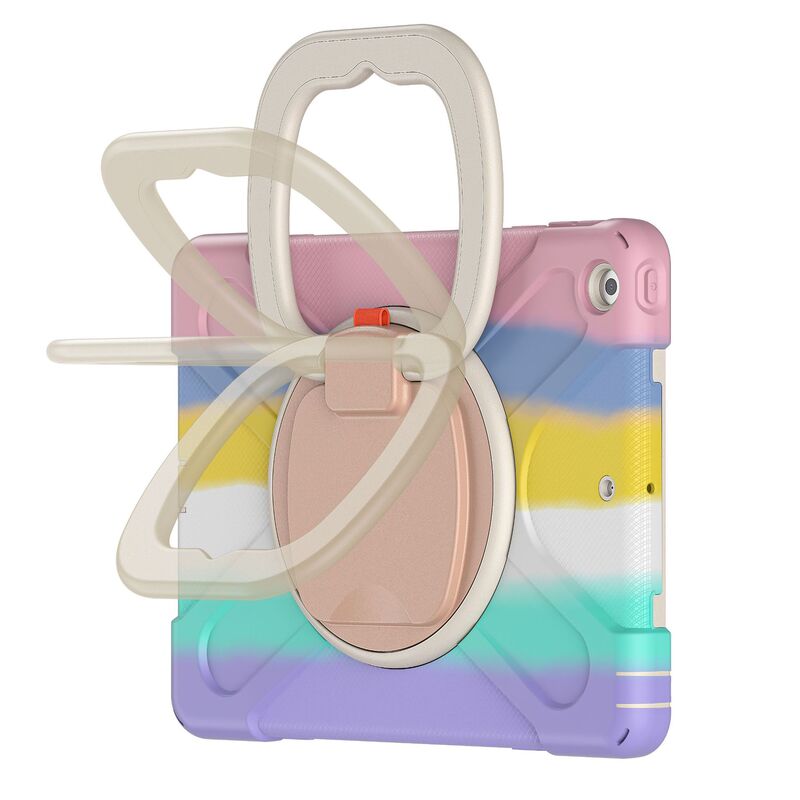 Cross-border application of iPad air13 2024 children's anti-fall hard shell ipad 10 hand support diagonal flat panel protective cover Cross-border application of iPad air13 2024 children's anti-fall hard shell ipad 10 hand support diagonal flat panel protective cover
