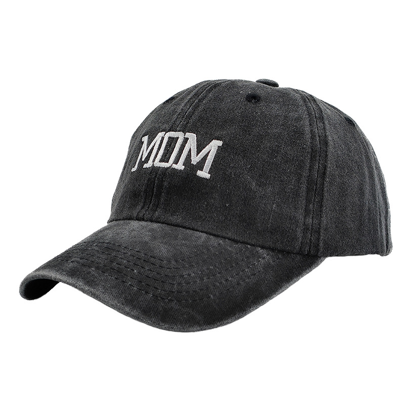 Cappellino da baseball in cotone lavato per uomo e donna ricamato_voghion.com