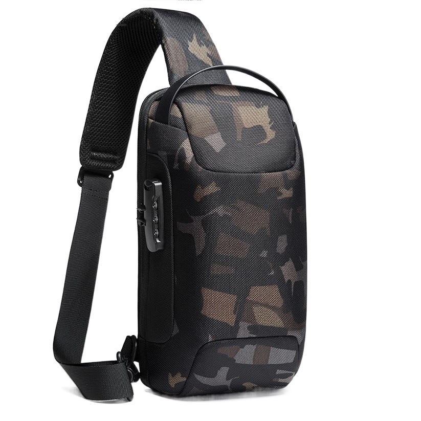 Bange New Chest Bag Men's Crossbody Bag Waterproof Sports Car Chest Bag Crossbody Men's Anti-Theft Shoulder Bag Manufacturer Wholesale