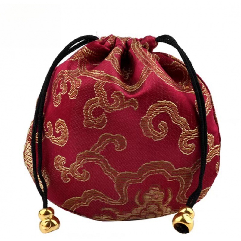 03506 (35가지 스타일) 대추홍상운 풀아웃 가방 13*13cm