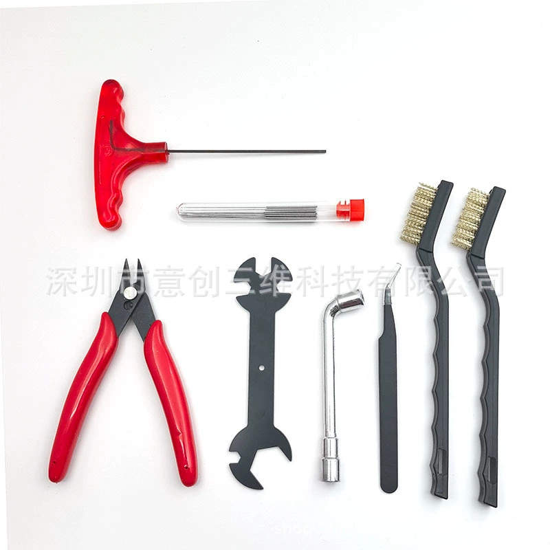 18 шт., набор для чистки сопел 3D-принтера, инструмент для разборки сопел, инструмент для разборки сопел 3D-принтера, инструмент для чистки