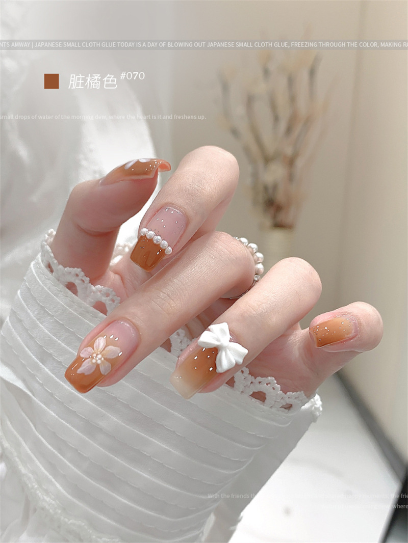 KaSi fototerapia Esmalte de uñas pegamento 2023 nueva primavera y el verano popular blanco lechoso nude rojo cereza salón especial