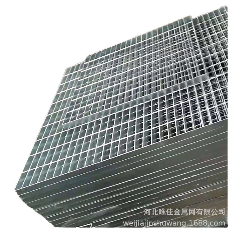 排水溝蓋板 熱鍍鋅鋼格板 平臺鍍鋅格柵板鍍鋅均勻
