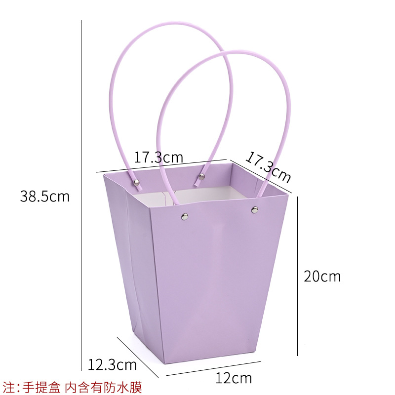 Bolsas para empaquetar ramos de flores, arte floral, suministros para floristerías, regalos para el Día de San Valentín, bolsas para empaquetar flores de regalo, bolsas de mano.