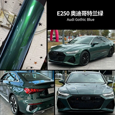 Auto Color Change Film – bba original car paint surface color - audi-gothland-green-calender-grade-2-year-warranty-15217mroll