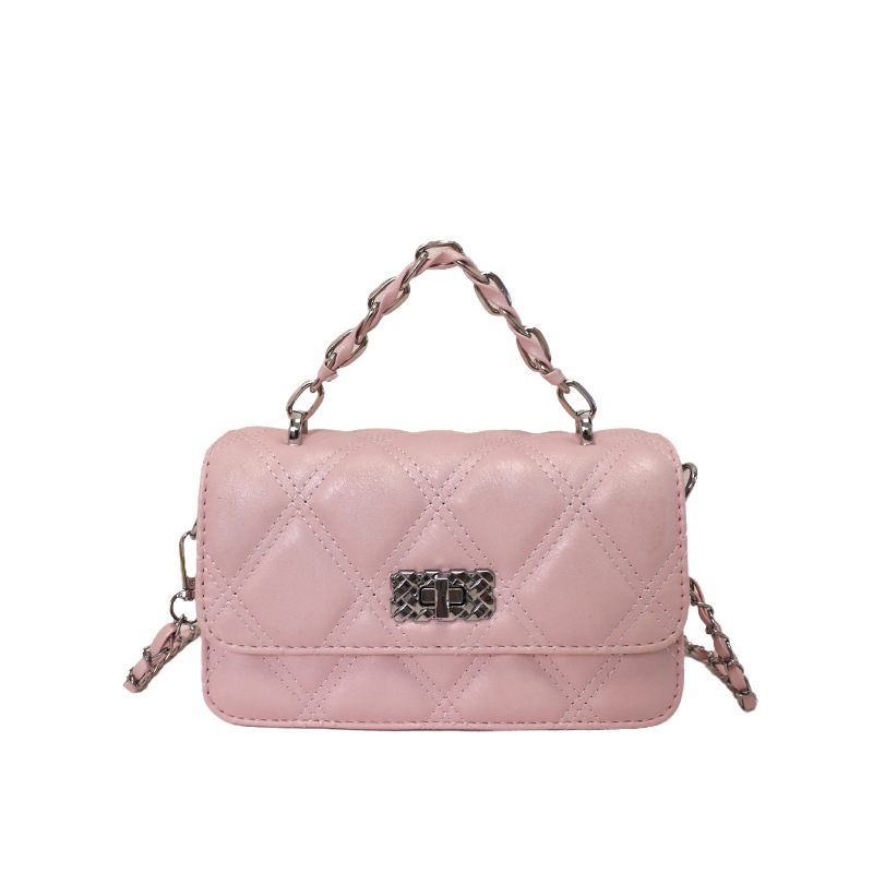 Xiaoxiang estilo de cadena de diamond bolso pequeño bolso de mujer de verano nuevo bolso de moda estilo diario simple bolso cuadrado image 11