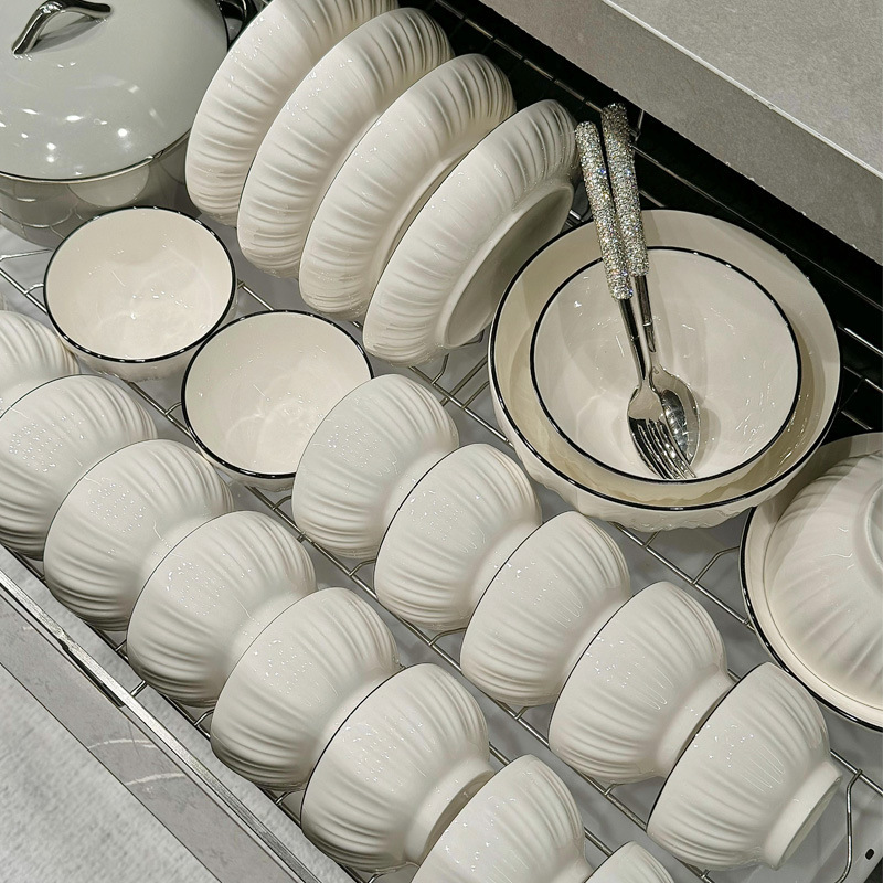 Solid Color Tableware Underglaze Color Rice Bowl Dish suit Household suit Bowl Chopsticks Bowl Dish 2024 New Dish Advanced Sense Bowl Solid Color Tableware Underglaze Color Rice Bowl Dish suit Household suit Bowl Chopsticks Bowl Dish 2024 New Dish Advanced Sense Bowl