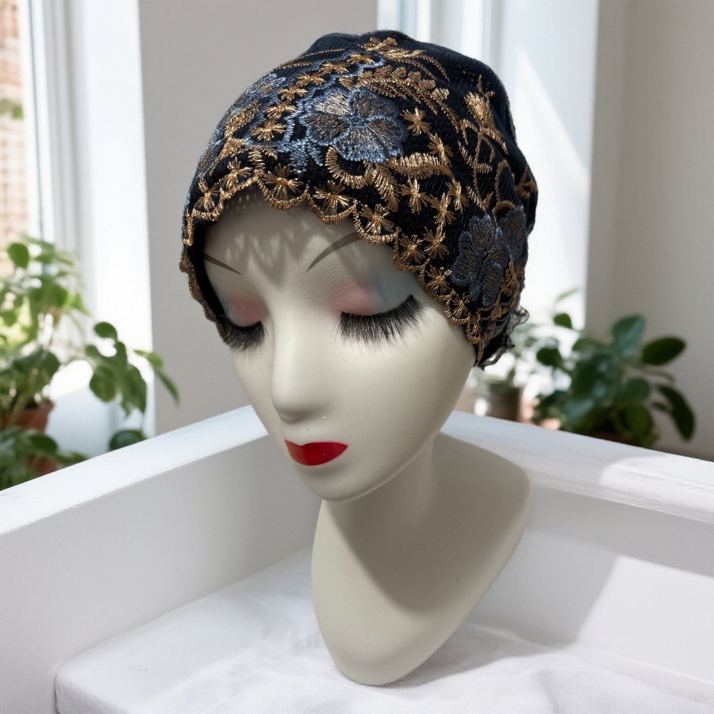 Verano bordado flores gorra gor