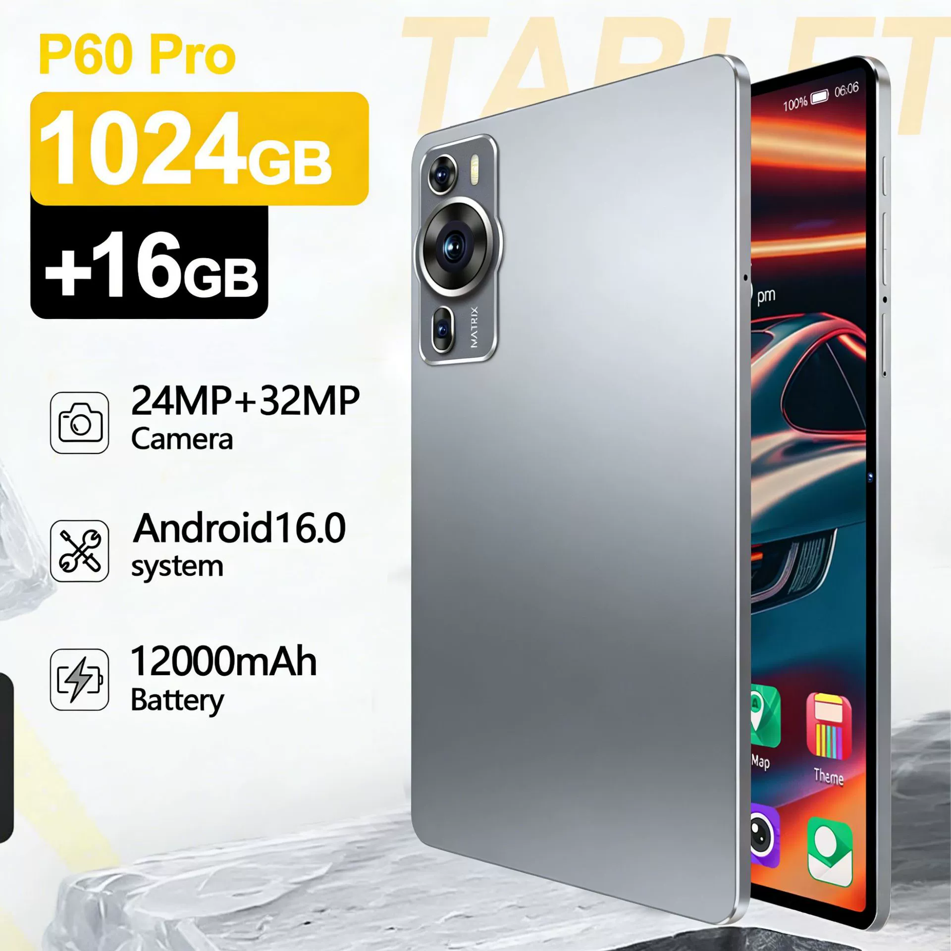Планшет в мультяшном японском стиле Laptop Pro, 32 ГБ, для импорта