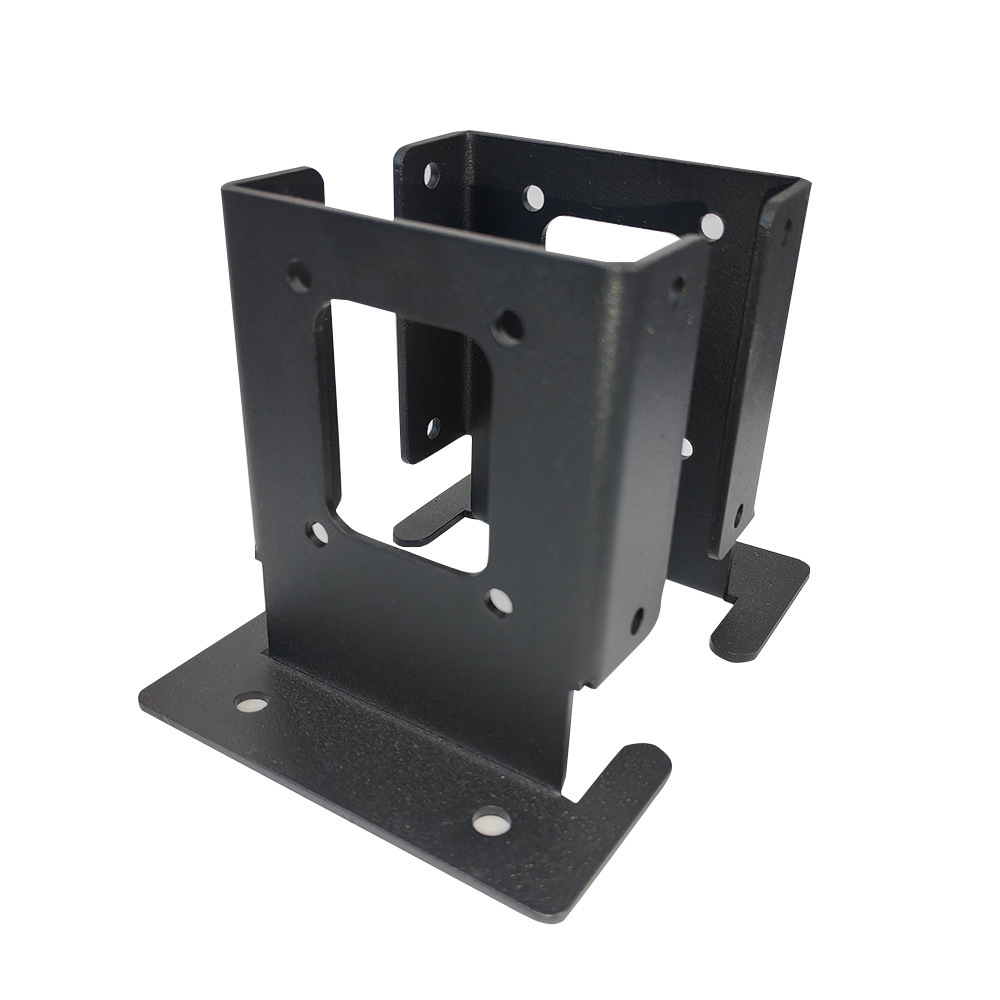 Kit de Anclajes de Soporte para Postes de Madera de Ángulo Recto 4 Piezas para Cenadores de Exterior image 5