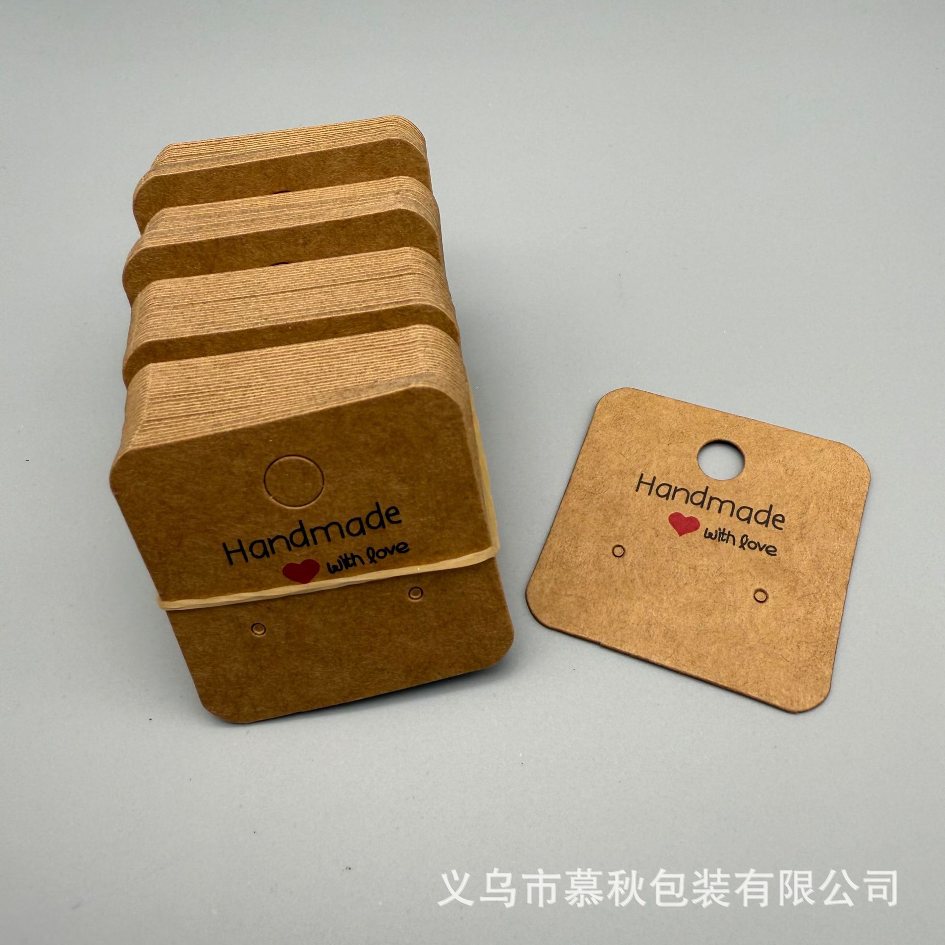 Acceso de moda en stock tarjeta pendientes pendientes collar tarjeta de papel de embalaje universal tarjeta de exhibición de auriculares coreanos