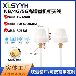 4G/5G Omnidirectional Waterproof High-Gain Charging Pile Cabinet Antenna Outdoor Waterproof 4g Antenna 5g Internet of Things Antenna