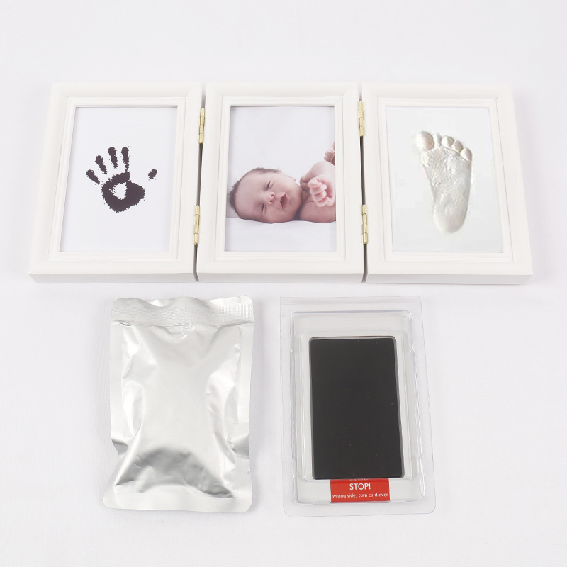 화이트 프레임 화이트 클레이 + 블랙 노워시 잉크 패드