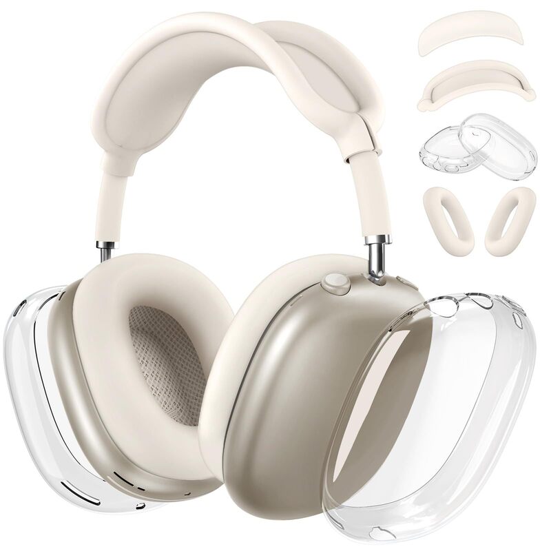 airpodsmax Protective Case for Apple Bluetooth Headset Silicone Case Head-Mounted TPU Ear Mask Protective Case