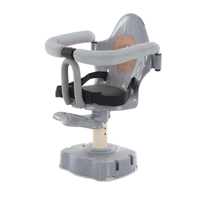 Electric car child seat seat front electric car baby - 362631cm-slate-gray