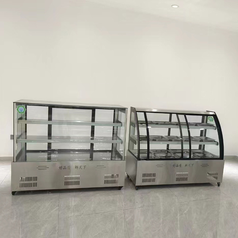 Gabinete de alimentos cocinados vegetales marinados vegetales fríos bebidas refrigeración Gabinete de exhibición refrigeración comercial refrigeración vertical comercial refrigeración directa