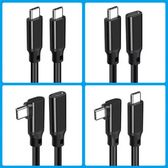 Typec延長線USB3.2 Genエルボメス線公対公3.0拡張ドック延長線携帯電話パソコン