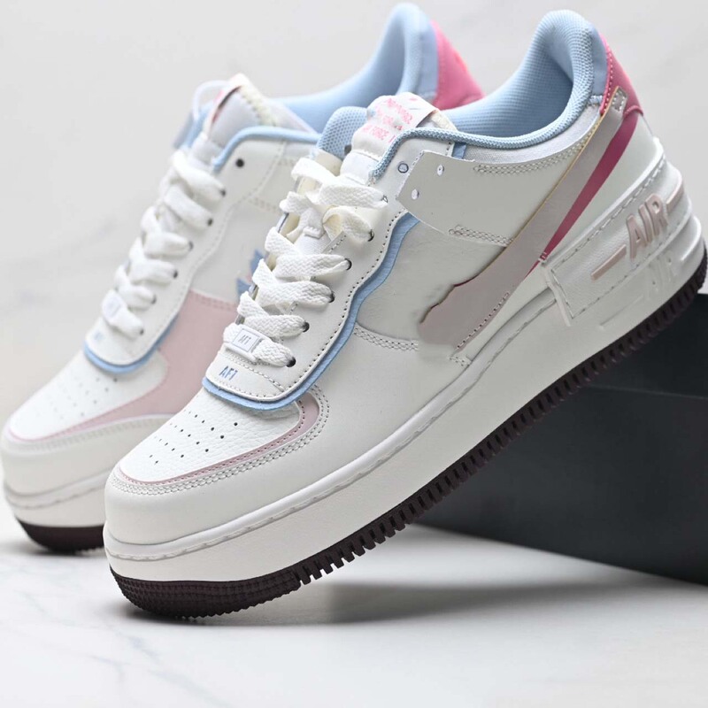 Putian Pure Original Air Force One Af1 Macaron Valentine's Day Limited Edition Women's Thick-Soled Sneakers Comfortable Versatile Casual Shoes