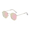 Retro sunglasses suitable for men and women, metal fashionable glasses, Korean style