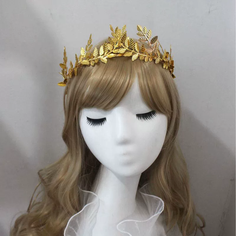 Набор материалов для коронок — ручной сборка Diy Lolita готический ободок, 21 см, электропокрытые аксессуары
