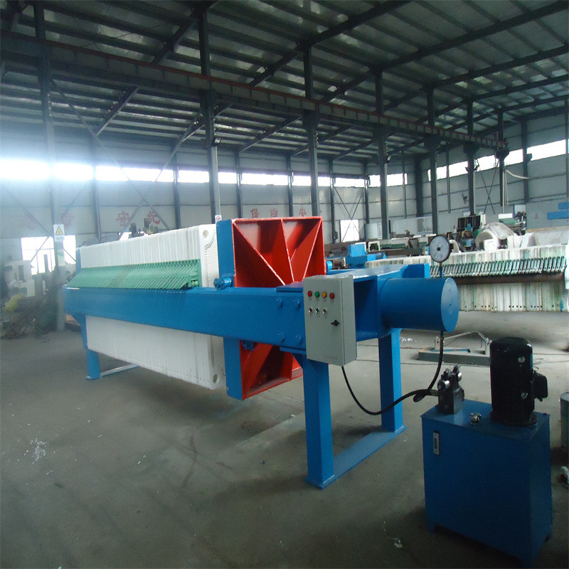 明华厂家长期供应1250型自动拉板压滤机 废水污泥洗砂处理设备