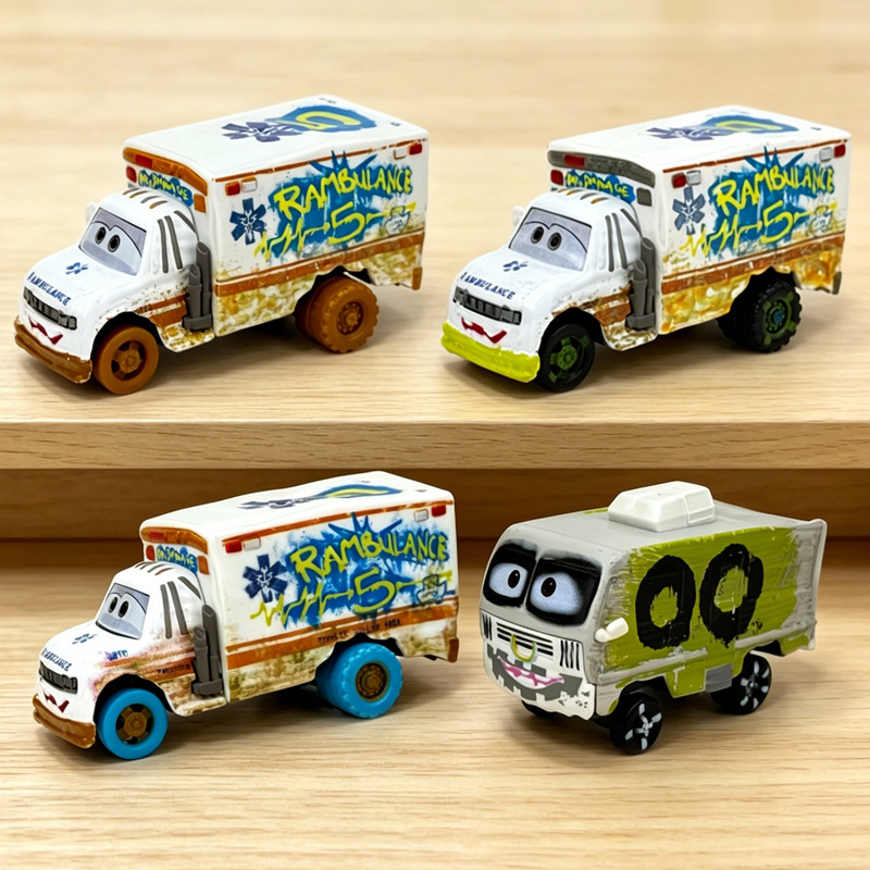 Cars, Cars, Mr. Destruction, Mudwheel, Blue Wheel, Avi Alloy Toy Car Collection