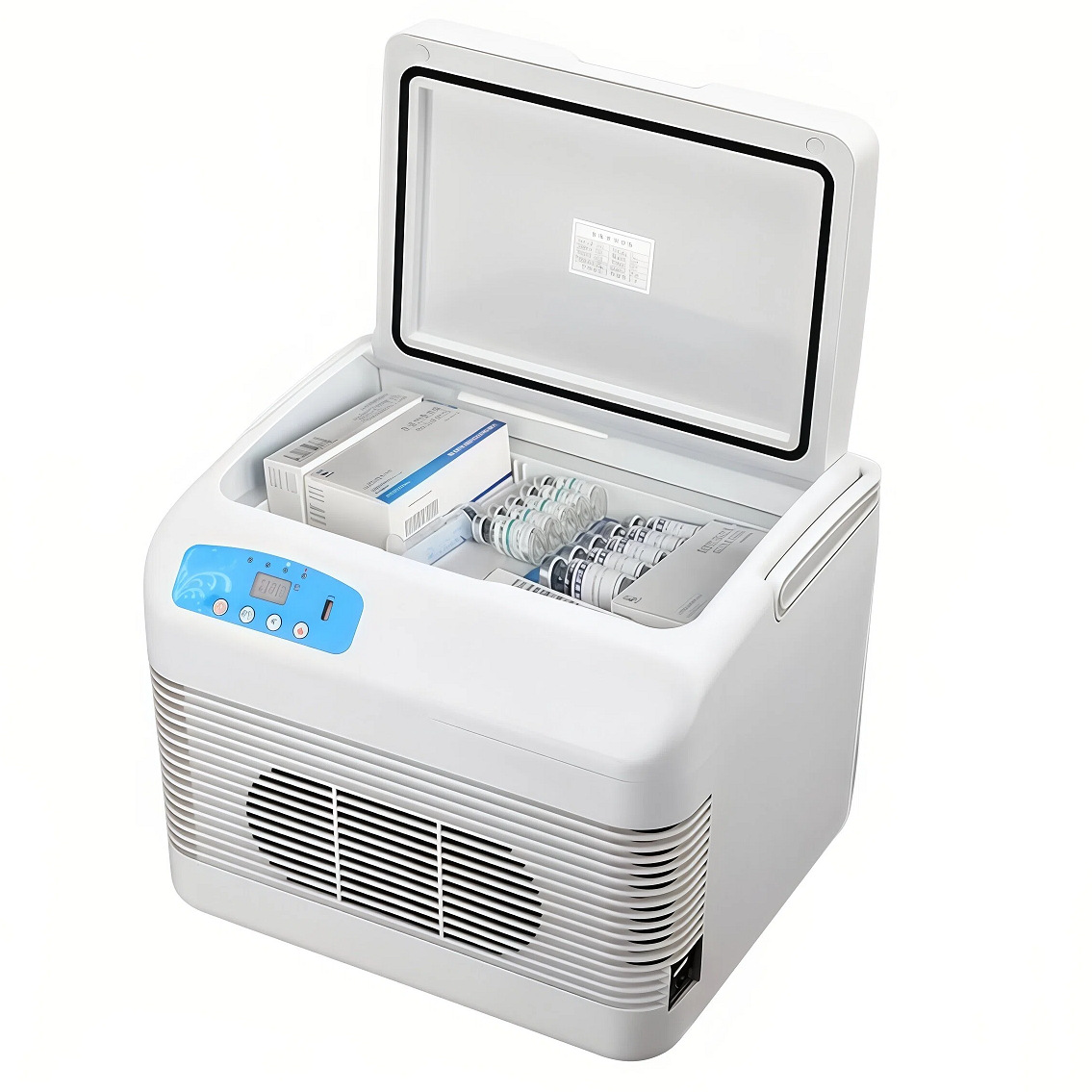 Pmg Car-Mounted Small Refrigerator, Medicine Refrigeration Box, Insulin Refrigeration Small Refrigerator, Growth Hormone 2-8 ℃ Refrigerated Box