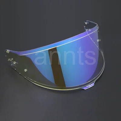 Suitable for Shoei Z8/X15 Lens Anti-Fog Stickers Motorcycle Helmet Lens Car Day and Night Universal Helmet Lens (Dəbilqə (Kaska) aksesuarları) - aurora-blue