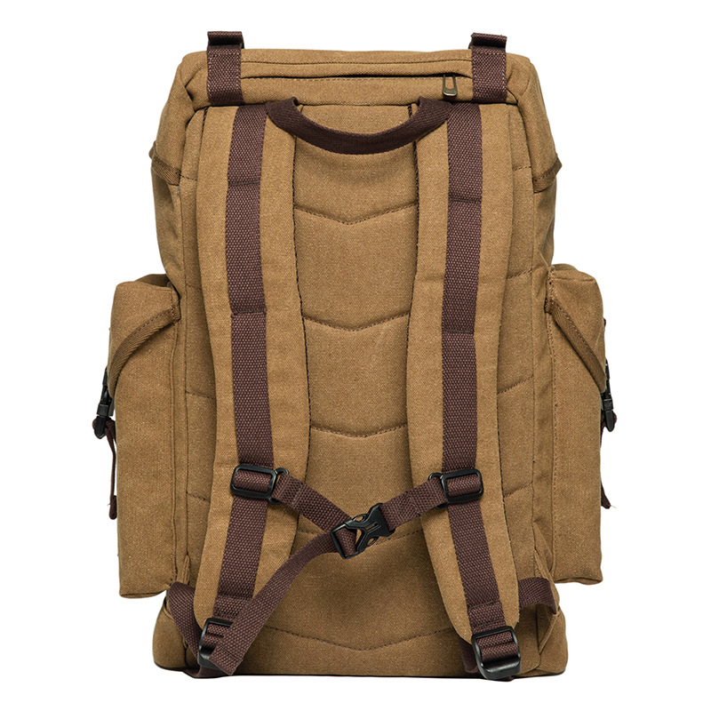 Transfronteriza nueva Venta Directa mochila casual tendencia Amazon gran capacidad de lona retro diario de viaje