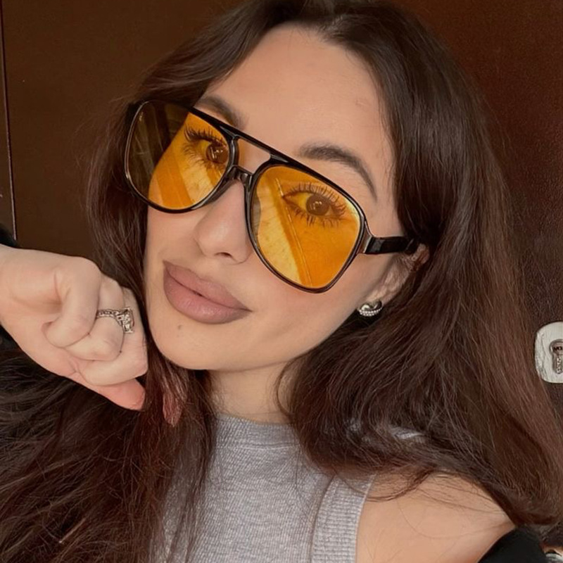 54g Weight Full Frame Glasses Structure Sunglasses Classification PC, UV400 Protection Lens Material toad glasses Glasses Style Travel Occasion Geometric Pattern Unisex Gender Streetwear Style Streetwear Geometric PC UV400 Protection Toad Glasses Full Frame Women's Sunglasses 无